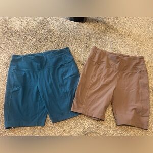 Mondetta Teal Performance Shorts
